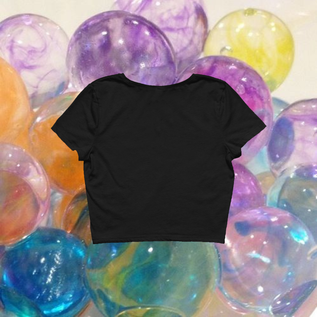 "Moms favorite disappointment" (Unisex) Cropped top