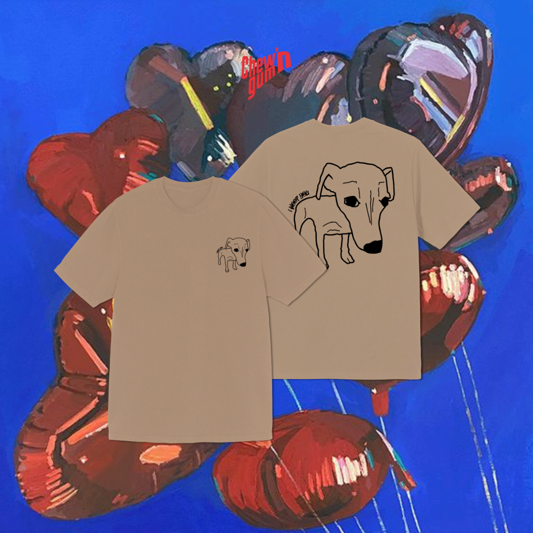 "I WOOF YOU"(Unisex) Oversized T