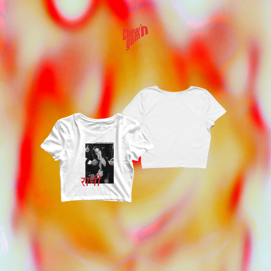 " Rani "(Unisex) Cropped top