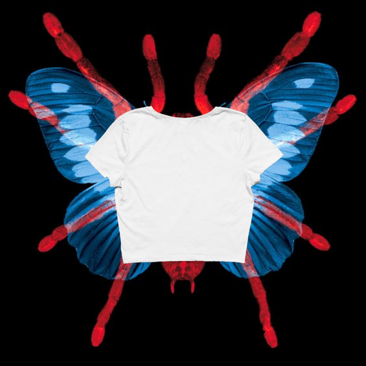 " Tears "(Unisex) Cropped top