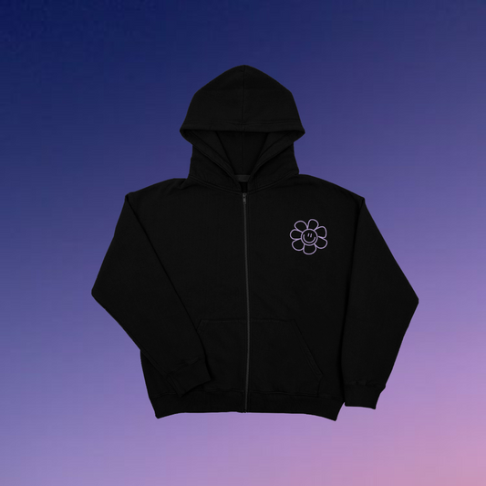 "What is a good day" (Unisex) Zip Hoodie