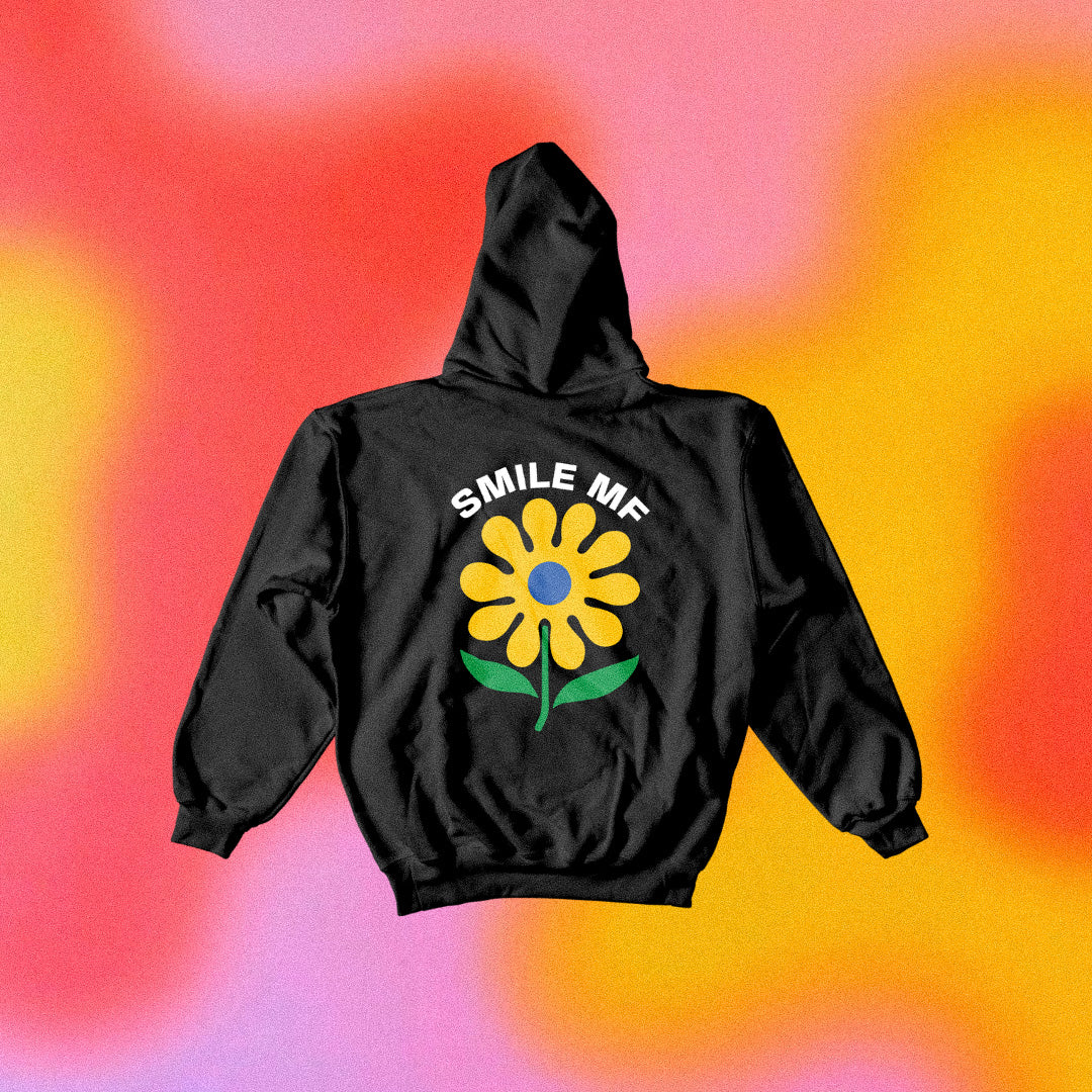 "Smile MF" (Unisex) Hoodie