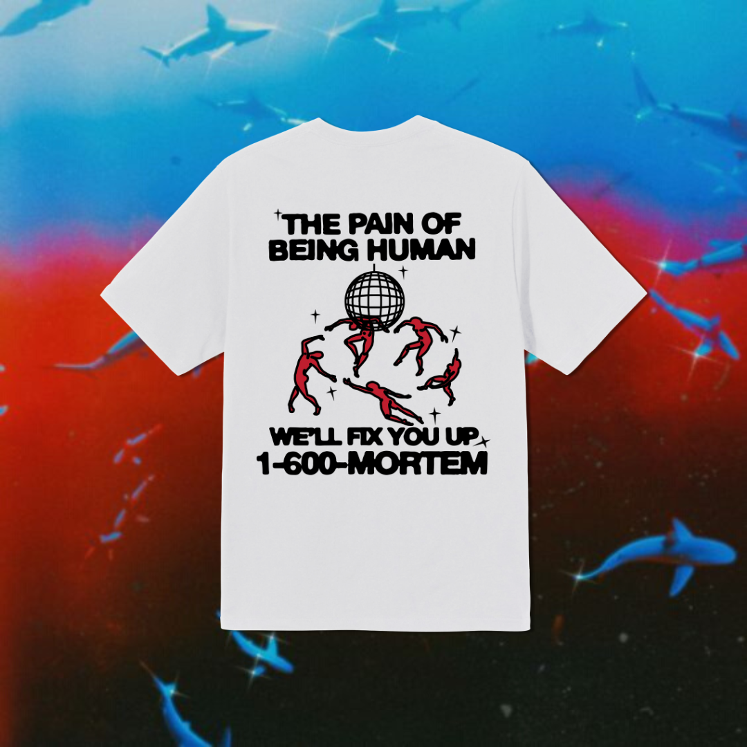 " The pain of being a Human"(Unisex) Oversized T