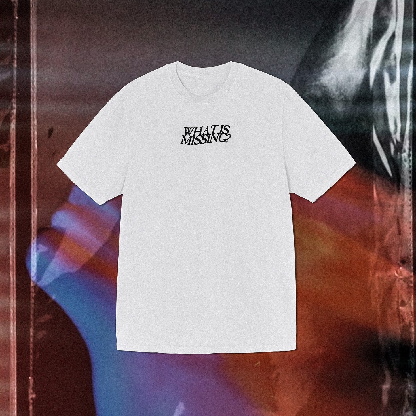 "What is missing?" (Unisex) Oversized T