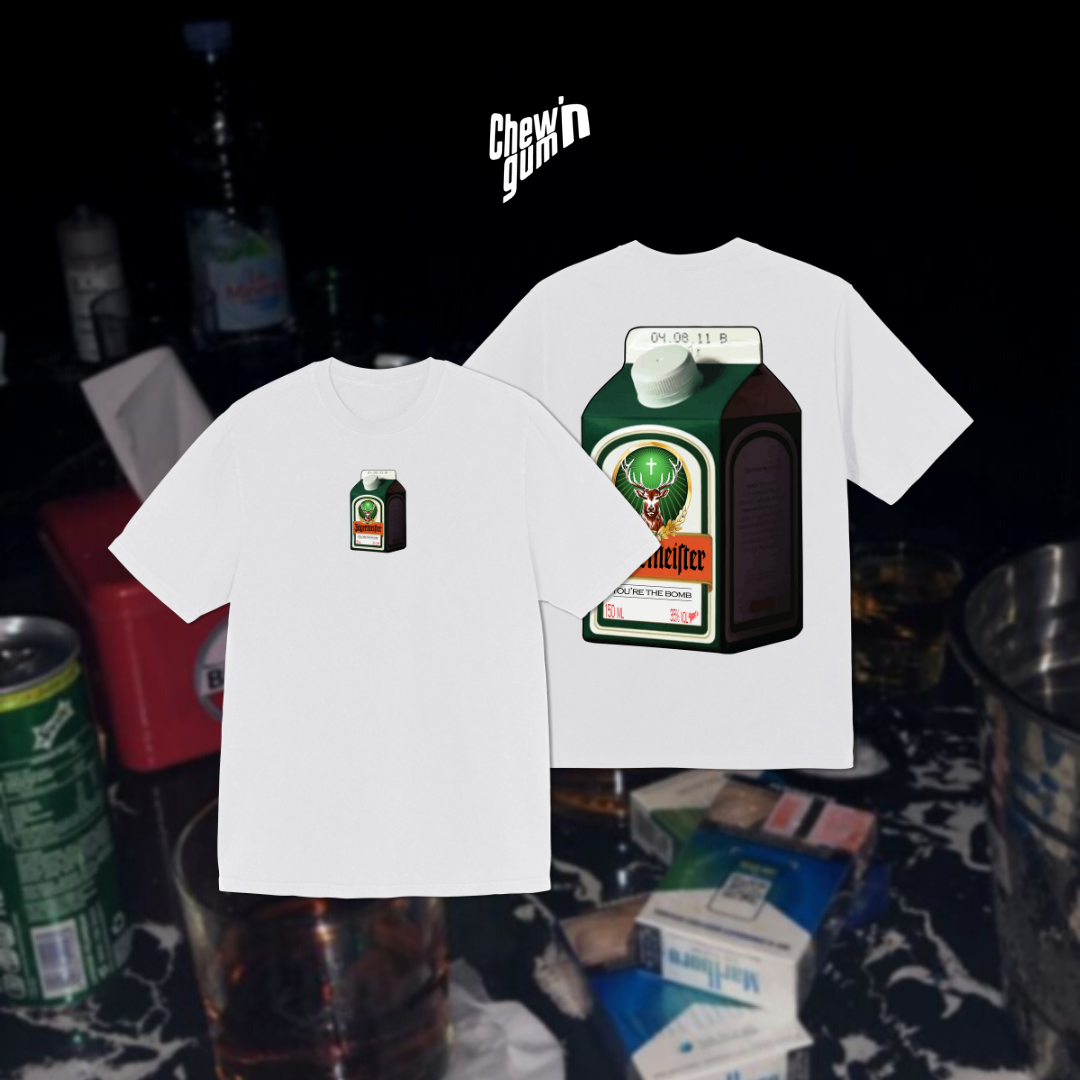 "Jagermeister"(Unisex) Oversized T