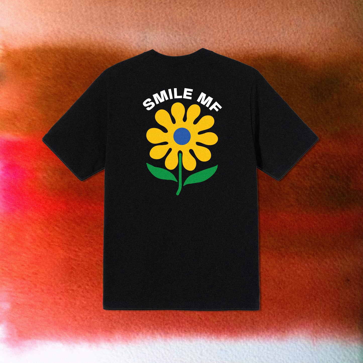 "Smile MF"(Unisex) Oversized T