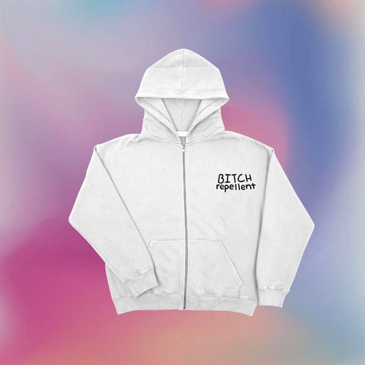 "Bitch Repelent" (Unisex) Zip Hoodie