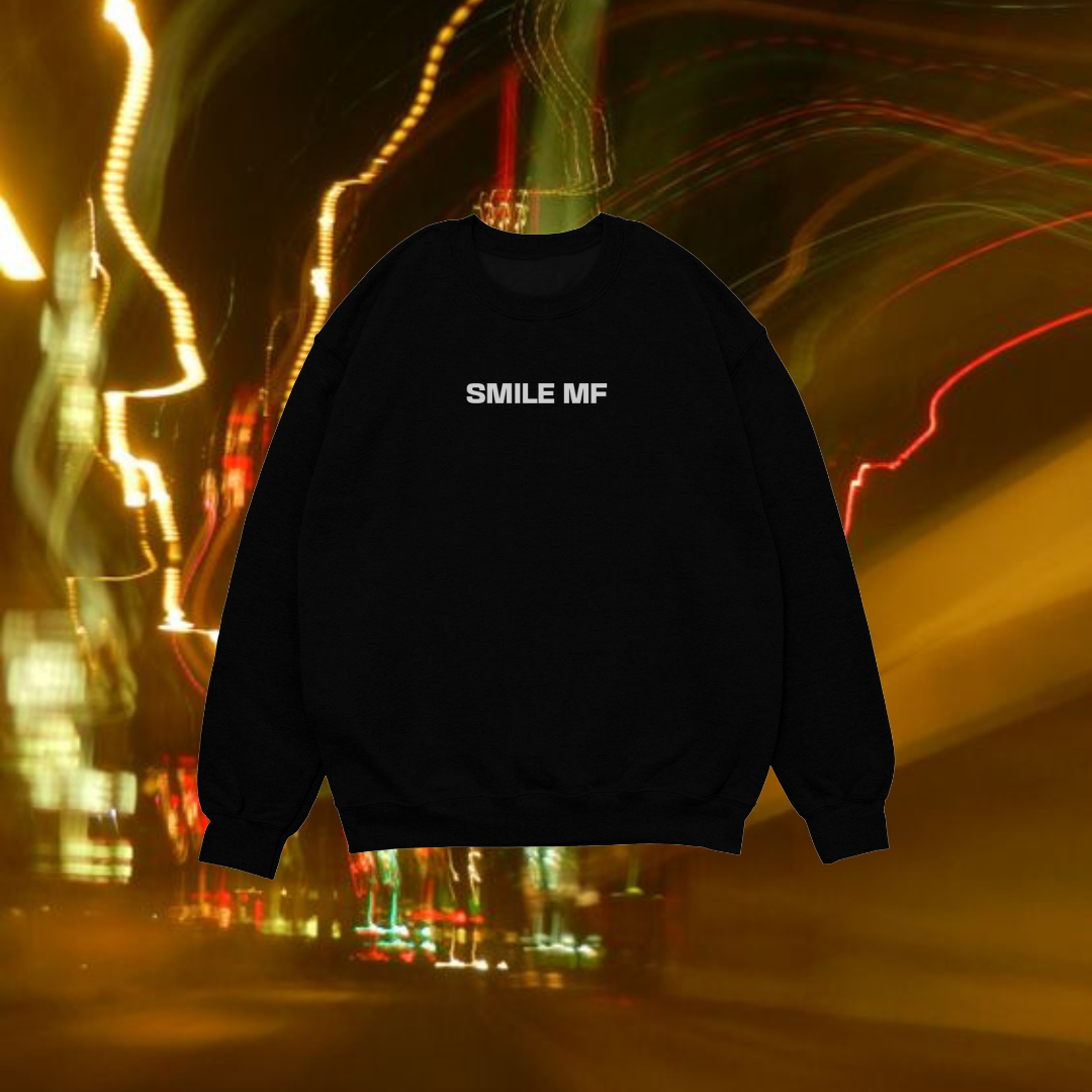 'SMILE MF' Unisex Sweatshirt