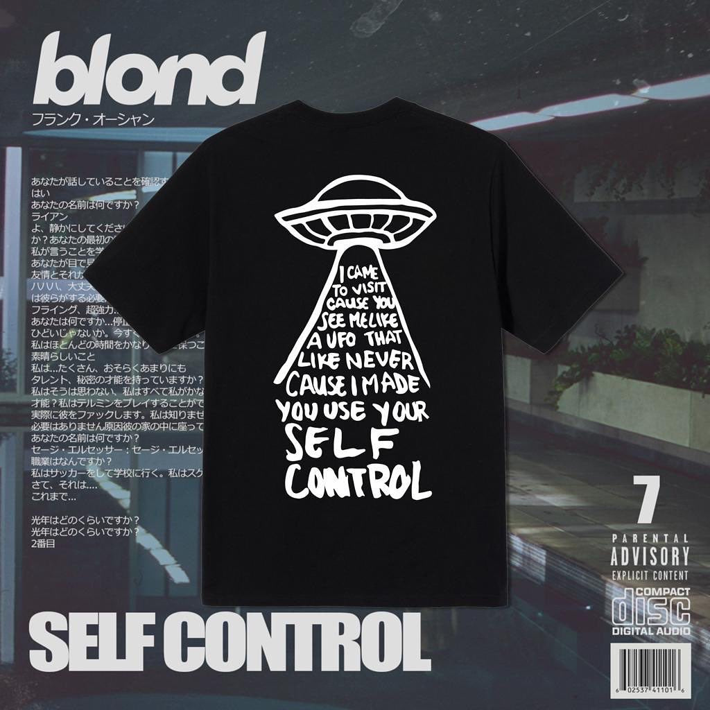 "Self Control"(Unisex) Oversized T