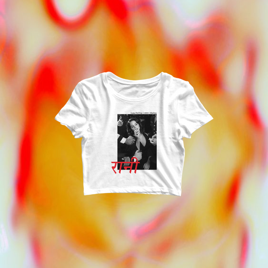" Rani "(Unisex) Cropped top