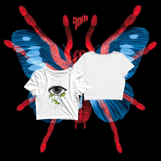 " Tears "(Unisex) Cropped top