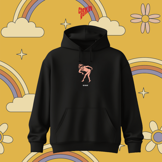 "Non_Chalant" (Unisex) Zip Hoodie