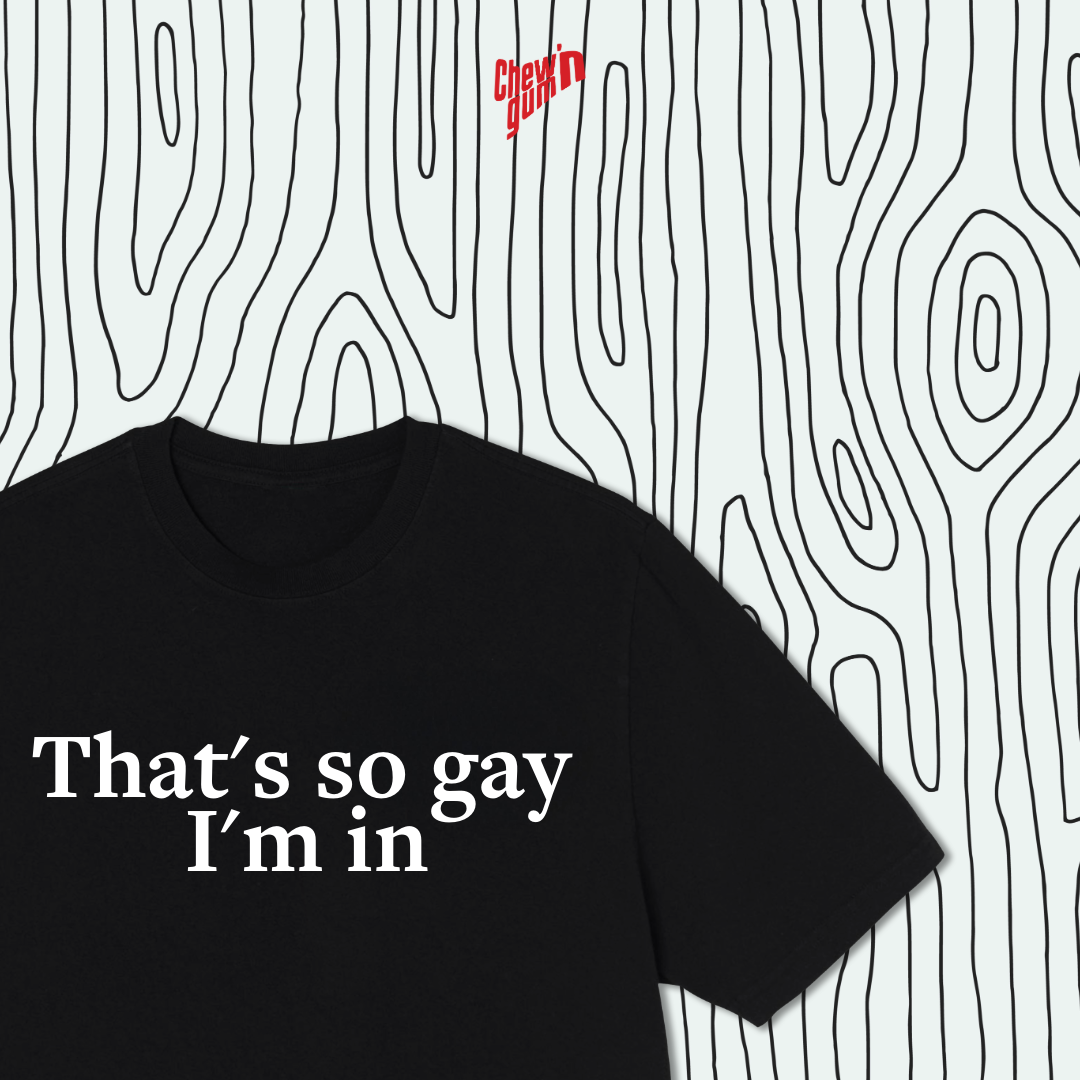 " Soo Gay "(Unisex) Oversized T