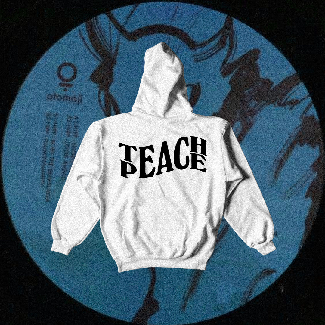 "Teach Peace"(Unisex) Hoodie