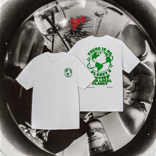 "There's no planet B"(Unisex) Oversized T