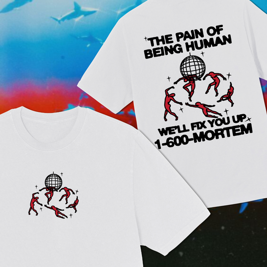 " The pain of being a Human"(Unisex) Oversized T