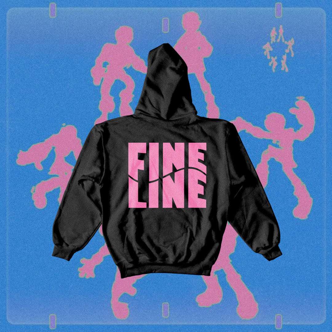 "Fine Line" (Unisex) Hoodie