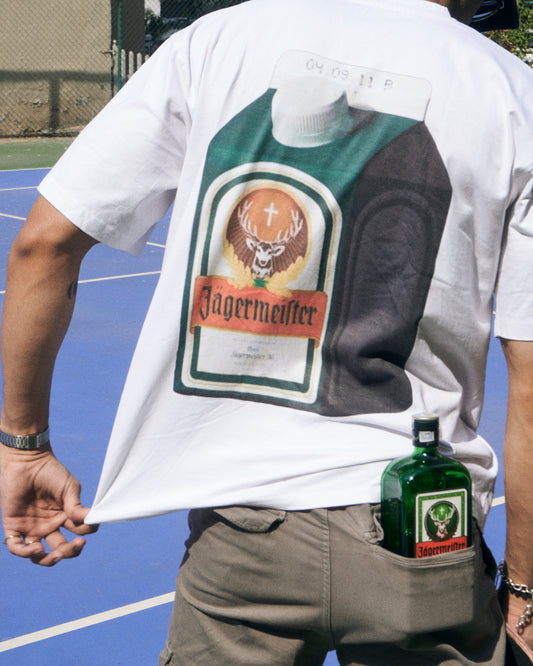 "Jagermeister"(Unisex) Oversized T