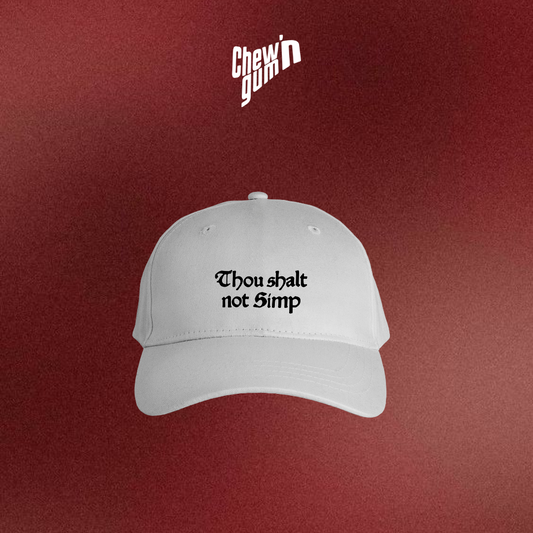 Thou shalt not simp ( Embroidered ) Cap